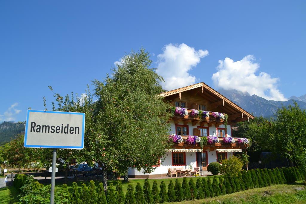 Ferienwohnung Ramseiderhof Saalfelden Exterior foto