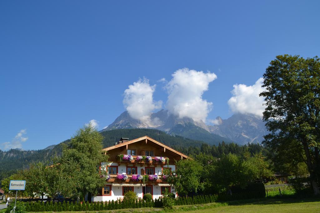 Ferienwohnung Ramseiderhof Saalfelden Exterior foto